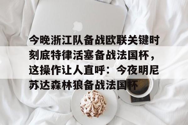 九游网页版下载-今晚浙江队备战欧联关键时刻底特律活塞备战法国杯，这操作让人直呼：今夜明尼苏达森林狼备战法国杯的简单介绍